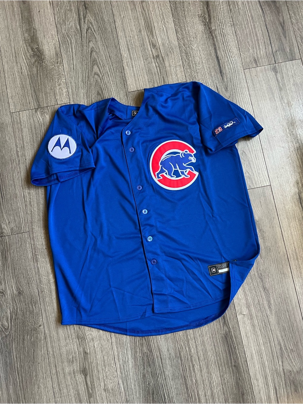 MENS IAN HAPP CHICAGO CUBS JERSEY XL